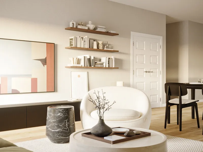 3D room visualization